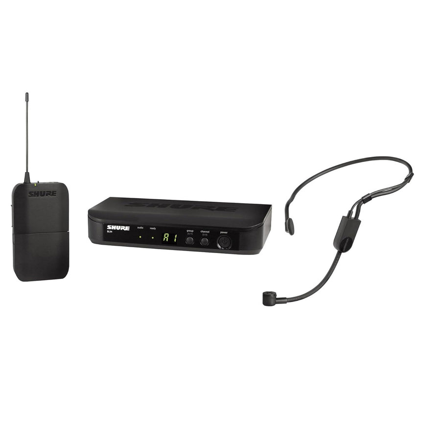 Sistema Inalmbrico Shure BLX14/P31-K12 Microfono de Diadema Color Negro