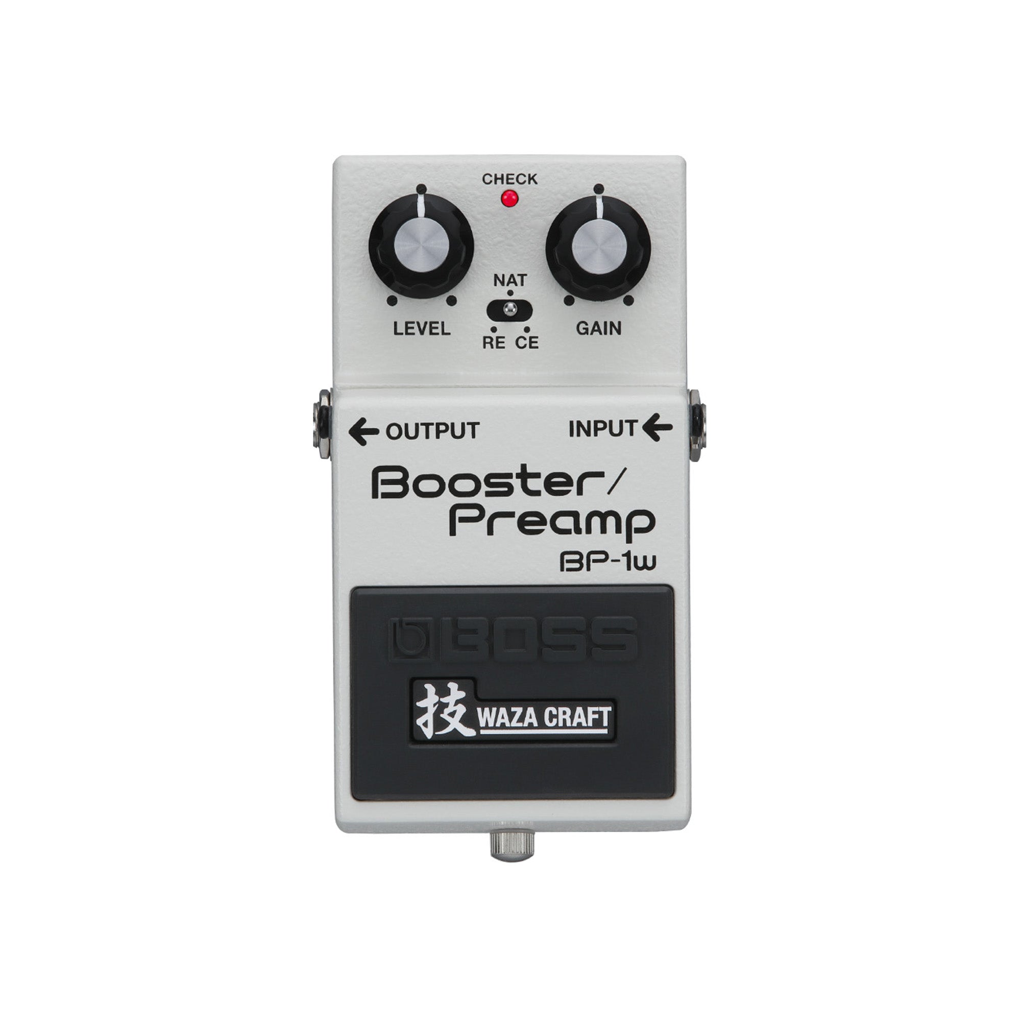 ギター BOSS BP-1W WAZA CRAFT Pedal Boost Boss Bp-1w Waza Craft Para Guitarra Eléctrica Blanco