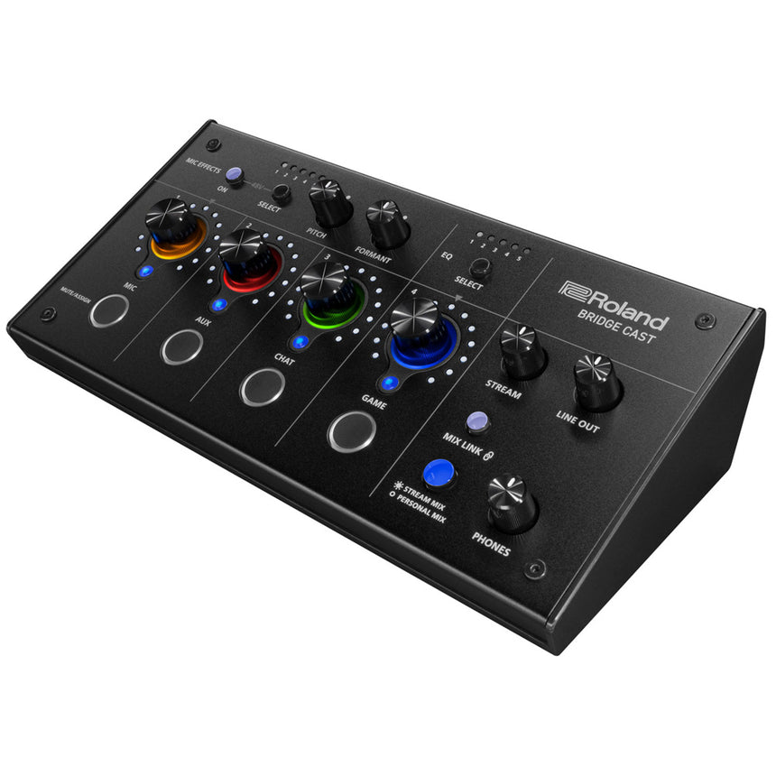 Mezclador de audio para juegos de doble bus BRIDGE CAST