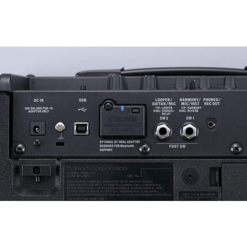 Adaptador Bluetooth de audio Boss y MIDI BT-Dual
