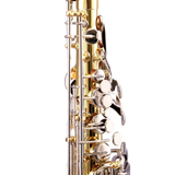 Saxofón alto Yamaha YAS26 Dorado con llaves niqueladas