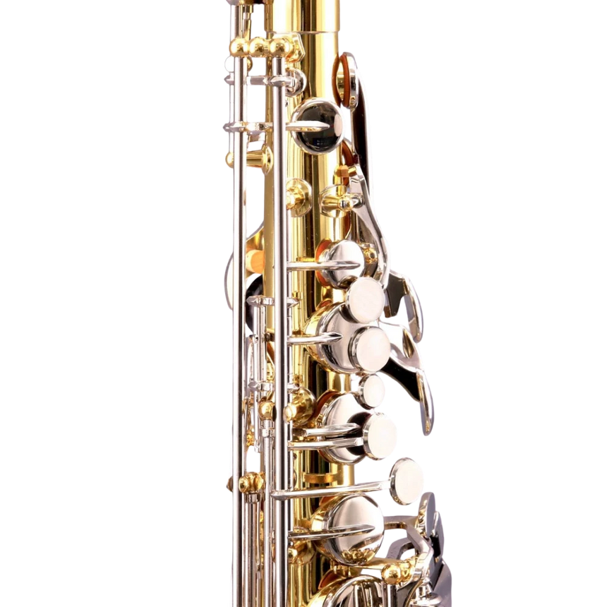 Saxofón alto Yamaha YAS26 Dorado con llaves niqueladas