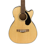 Bajo Electroacústico 4 Cuerdas Fender CB-60SCE Natural