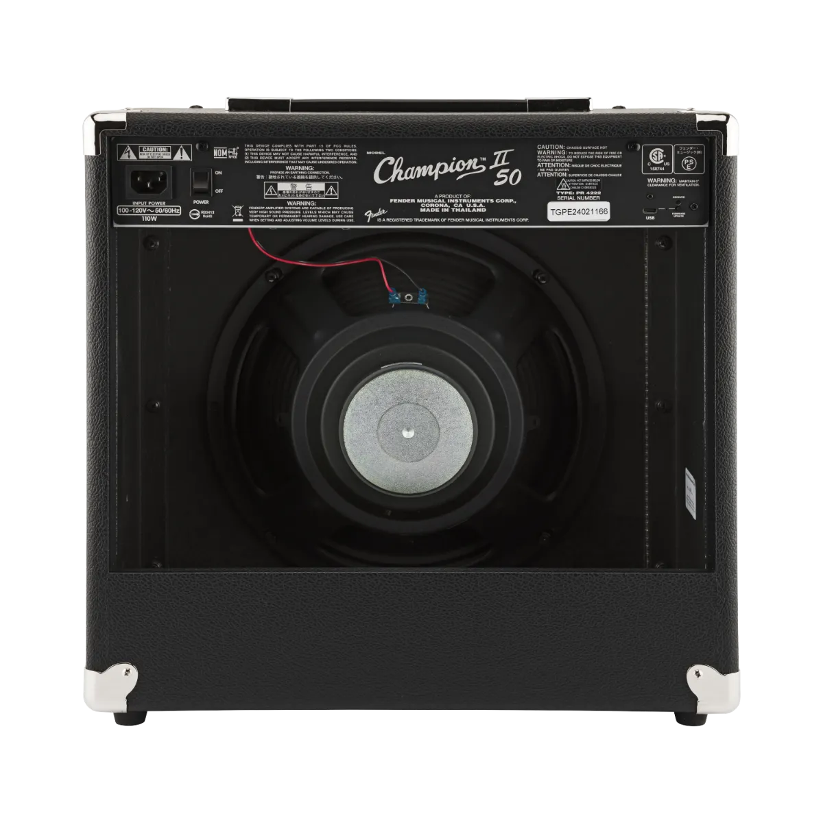 Amplificador Para Guitarra Fender Champion II 50