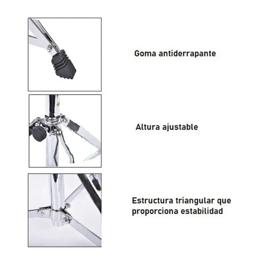 Banco Para Batería Hebikuo D-95 Negro