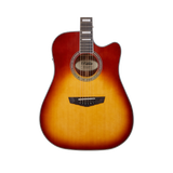 Guitarra Electroacústica D'angelico Premier Bowery Iced Tea Burst