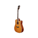 Guitarra Electroacústica D'angelico Premier Bowery Vintage Natural