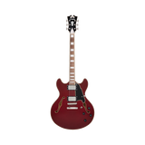 Guitarra Eléctrica Semihueca D'angelico Premier Dc Burnt Red
