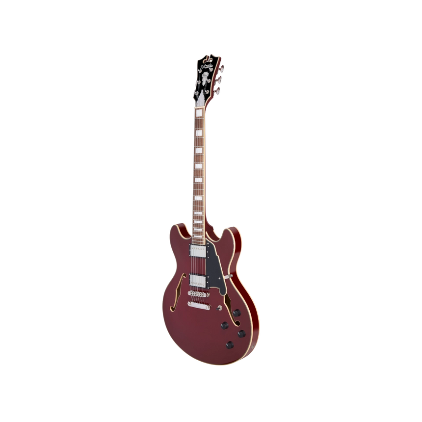 Guitarra Eléctrica Semihueca D'angelico Premier Dc Burnt Red