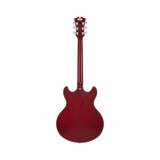 Guitarra Eléctrica Semihueca D'angelico Premier Dc Burnt Red