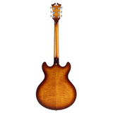Guitarra Eléctrica Semihueca D'angelico Premier Dc Dark Iced Tea Burst
