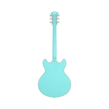 Guitarra Eléctrica Semihueca D'angelico Premier Dc Surf Green