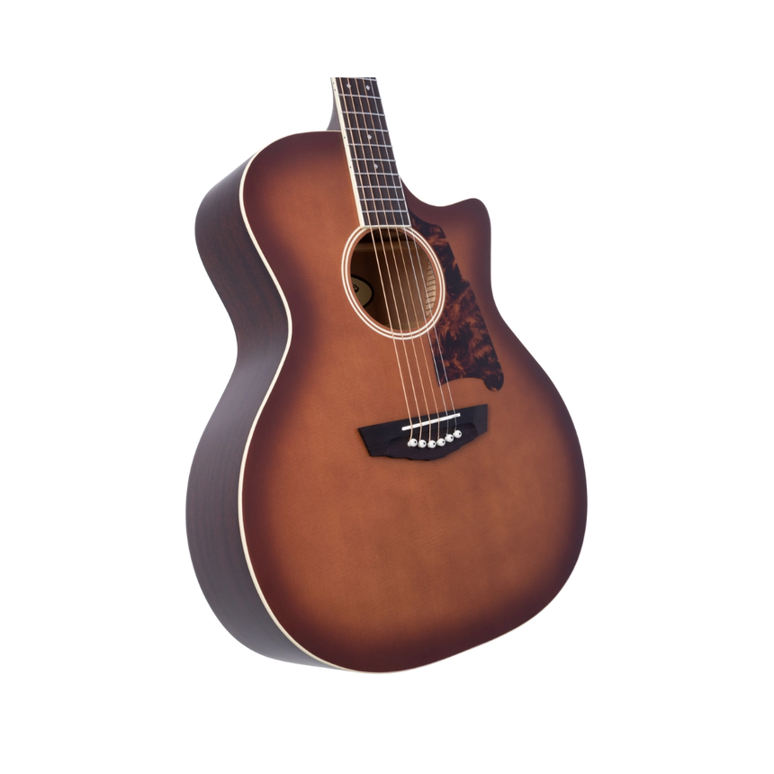 Guitarra Electroacústica D'angelico Premier Gramercy Caramel Burst