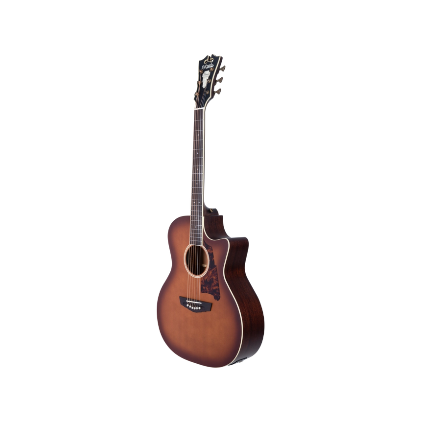 Guitarra Electroacústica D'angelico Premier Gramercy Caramel Burst