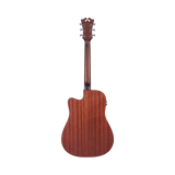 Guitarra Electroacústica D'angelico Premier Bowery Ls Caoba