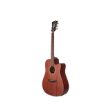Guitarra Electroacústica D'angelico Premier Bowery Ls Caoba