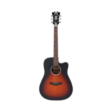 Guitarra Electroacústica D'angelico Premier Bowery Ls Vintage Sunburst