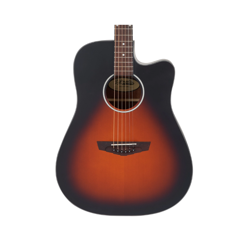 Guitarra Electroacústica D'angelico Premier Bowery Ls Vintage Sunburst