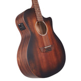 Docerola Electroacustica D'Angelico 12 cuerdas Premier Fulton LS