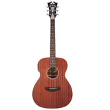 Guitarra Electroacústica D'angelico Premier Tammany Ls Natural Mahogany Satin