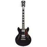 Guitarra Eléctrica Semihueca D'angelico Premier Mini Dc Black Flake