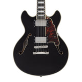 Guitarra Eléctrica Semihueca D'angelico Premier Mini Dc Black Flake