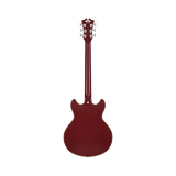 Guitarra Eléctrica Semihueca D'angelico Premier Mini Dc Burnt Red