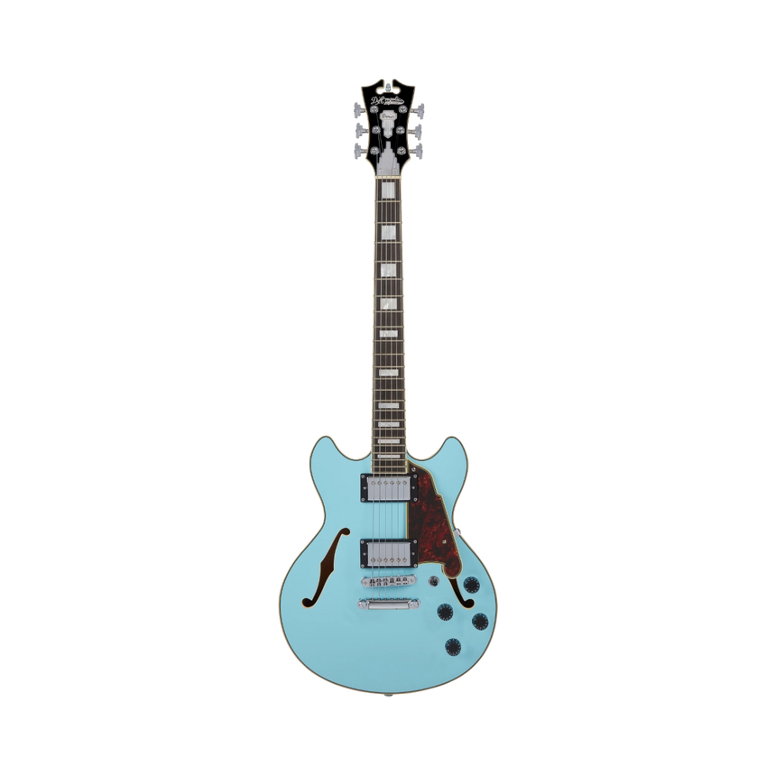 Guitarra Eléctrica Semihueca D'angelico Premier Mini Dc Sky Blue (2022)