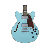 Guitarra Eléctrica Semihueca D'angelico Premier Mini Dc Sky Blue (2022)