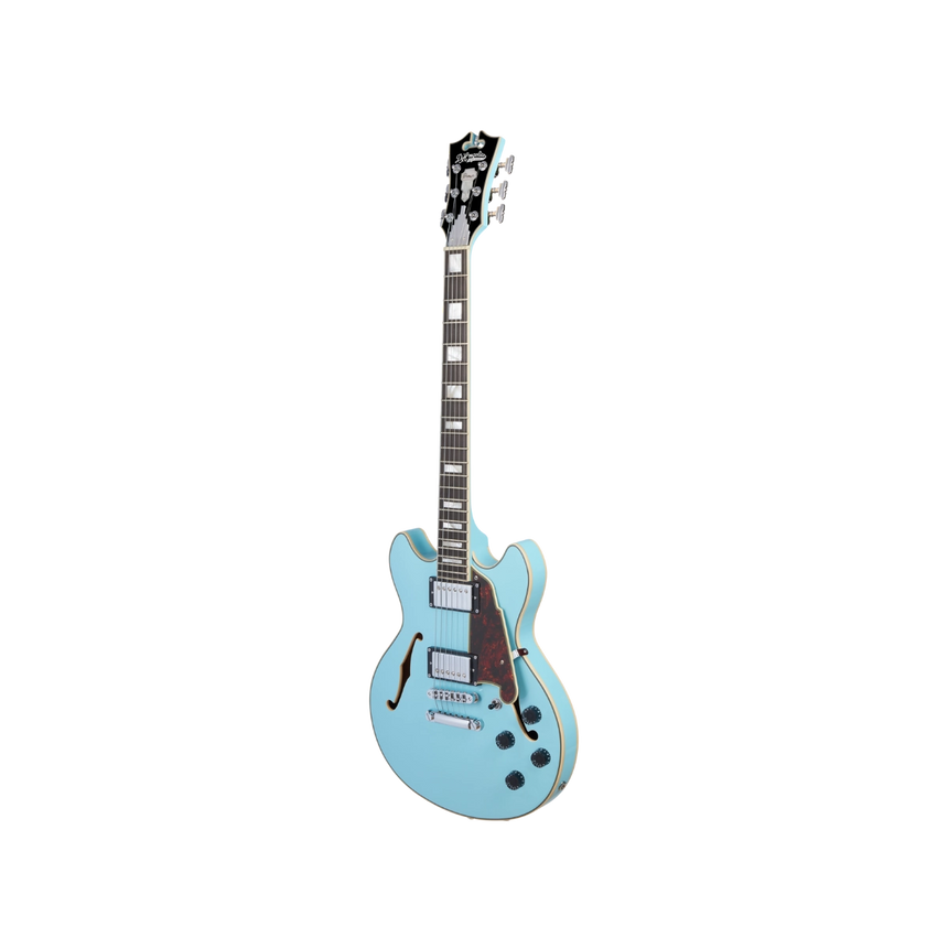 Guitarra Eléctrica Semihueca D'angelico Premier Mini Dc Sky Blue (2022)