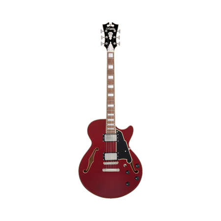 Guitarra Eléctrica Semihueca D'angelico Premier SS Burnt Red