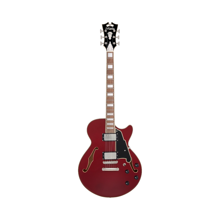 Guitarra Eléctrica Semihueca D'angelico Premier SS Burnt Red