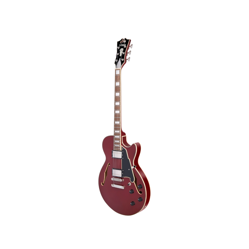 Guitarra Eléctrica Semihueca D'angelico Premier SS Burnt Red
