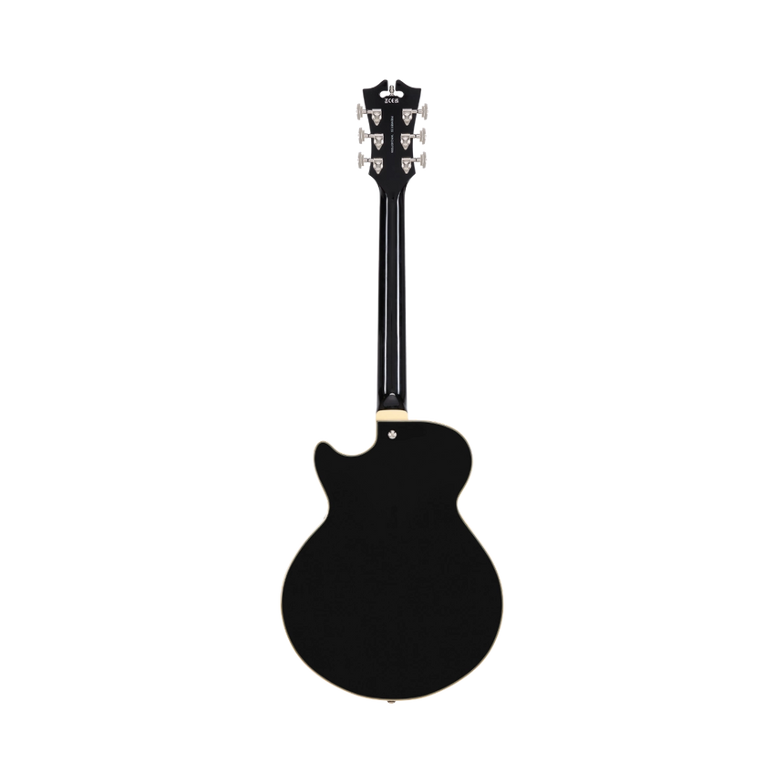 Guitarra Eléctrica Semihueca D'angelico Premier SS Solid Black