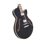 Guitarra Eléctrica Semihueca D'angelico Premier SS Solid Black