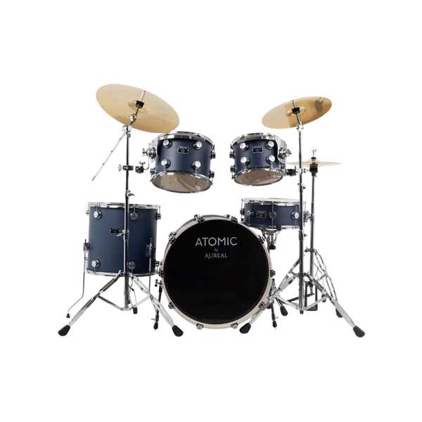 Batería Acústica Aureal Atomic Semiprofesional Dark Blue