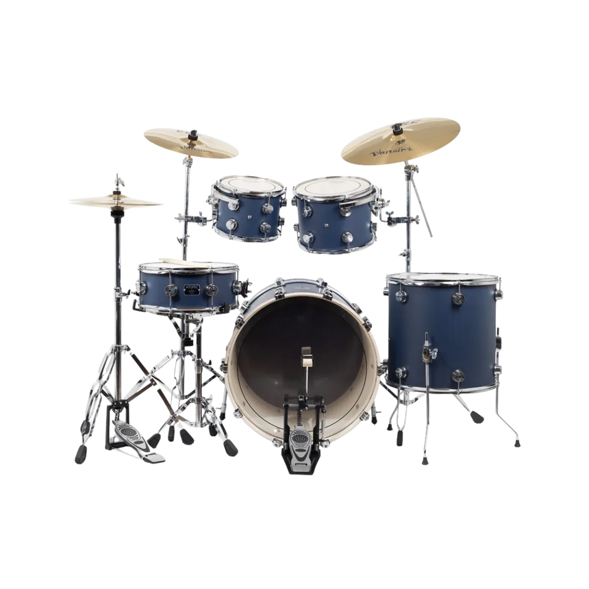 Batería Acústica Aureal Atomic Semiprofesional Dark Blue