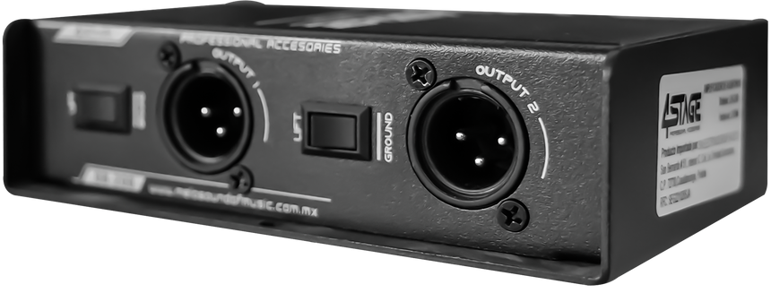 Caja Directa Pasiva Melo Db-200 Profesional Doble Canal