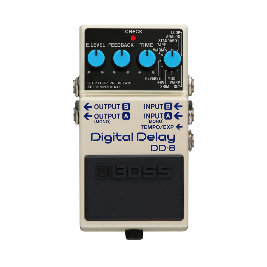 Pedal De Efecto Boss Digital Delay Dd-8