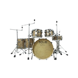Bateria Acustica Profesional Aureal Solid Brown