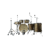 Bateria Acustica Profesional Aureal Solid Brown