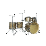 Bateria Acustica Profesional Aureal Solid Brown