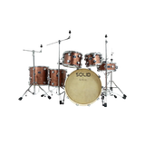 Batería Acustica Profesional Aureal Solid Brushed Red