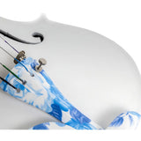 Violín Aureal Semiprofesional 3/4 Estuche Arco Brea Ds005-34 Color Blanco
