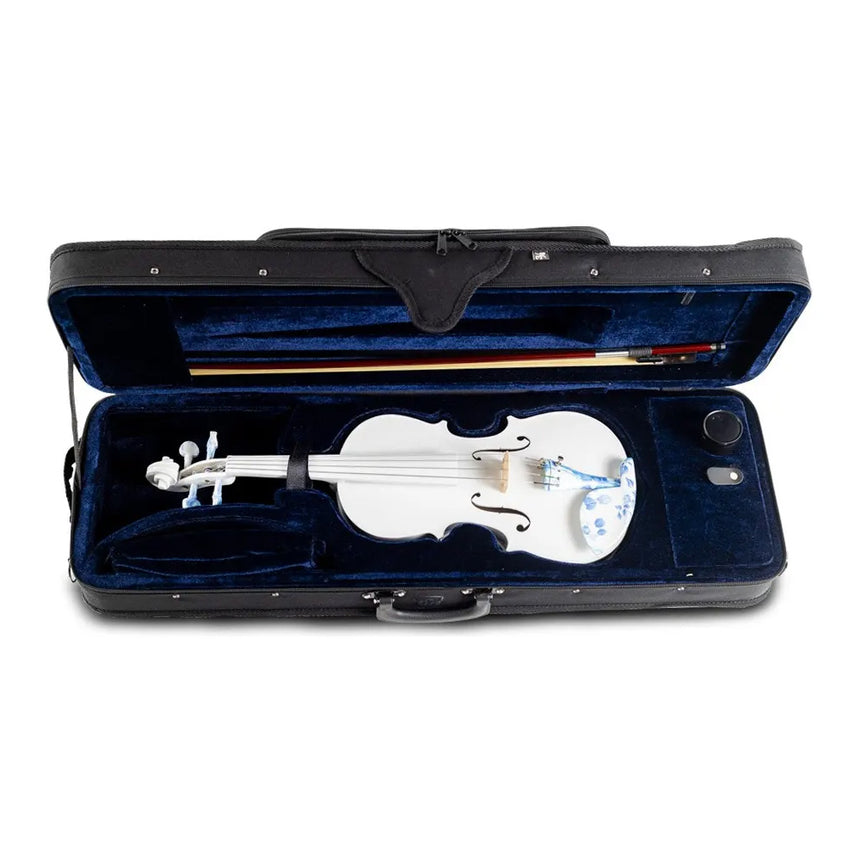 Violín Aureal Semiprofesional 3/4 Estuche Arco Brea Ds005-34 Color Blanco