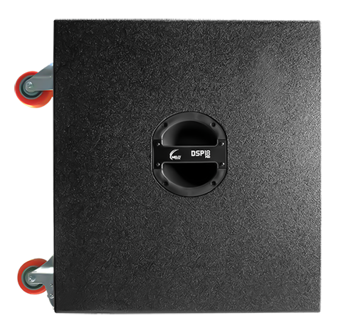 Subwoofer Amplificado Melo Dsp18pro 900 Watts Clase D 18 pulgadas
