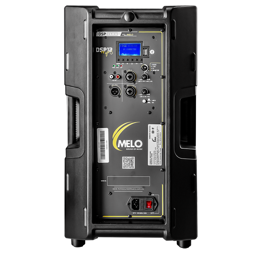 Bafle activo 12 Pulgadas DSP12MP3 Melo