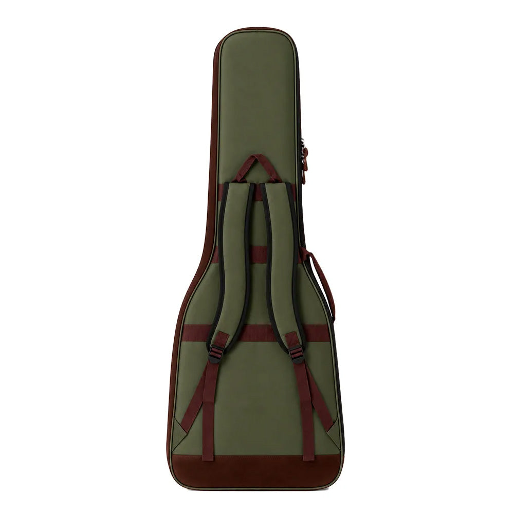 Funda Reforzada Aureal Para Guitarra Electrica EB-YBN-GREEN