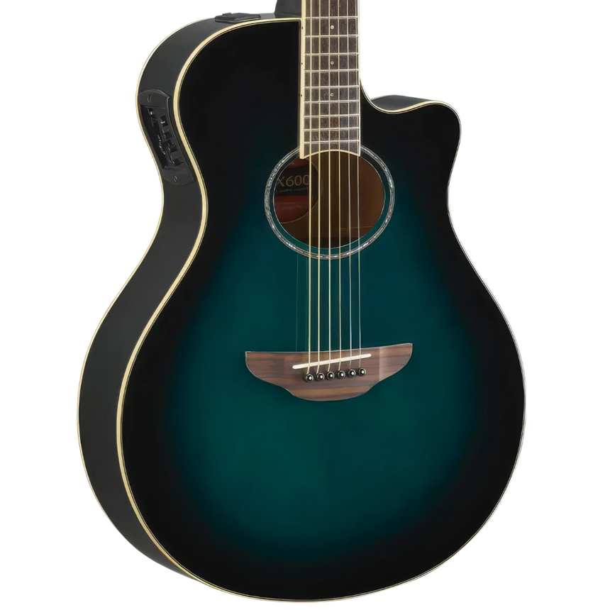 Guitarra Electroacústica Yamaha Apx600 Oriental Blue Burst