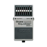 Pedal Ecualizados para Bajo Boss GEB-7